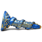 Dildo Kraken Silikon Blau 17,8 cm