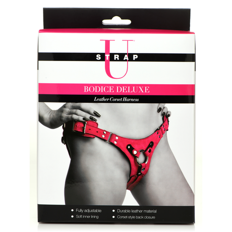 Korsett-Gurt Bodice Deluxe Leder