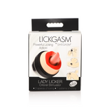 Auflegevibrator Lady Licker Schwarz 5,5 x Ø 6 cm