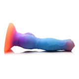 Dildo Alien nachtleuchtend Silikon Multicolor 19 cm