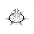 Analspreizer Master Series Oculus Edelstahl Silber 7,4 x 9,4 cm
