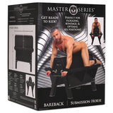 Sexbock Bareback Schwarz 70 x Ø 96,5 cm