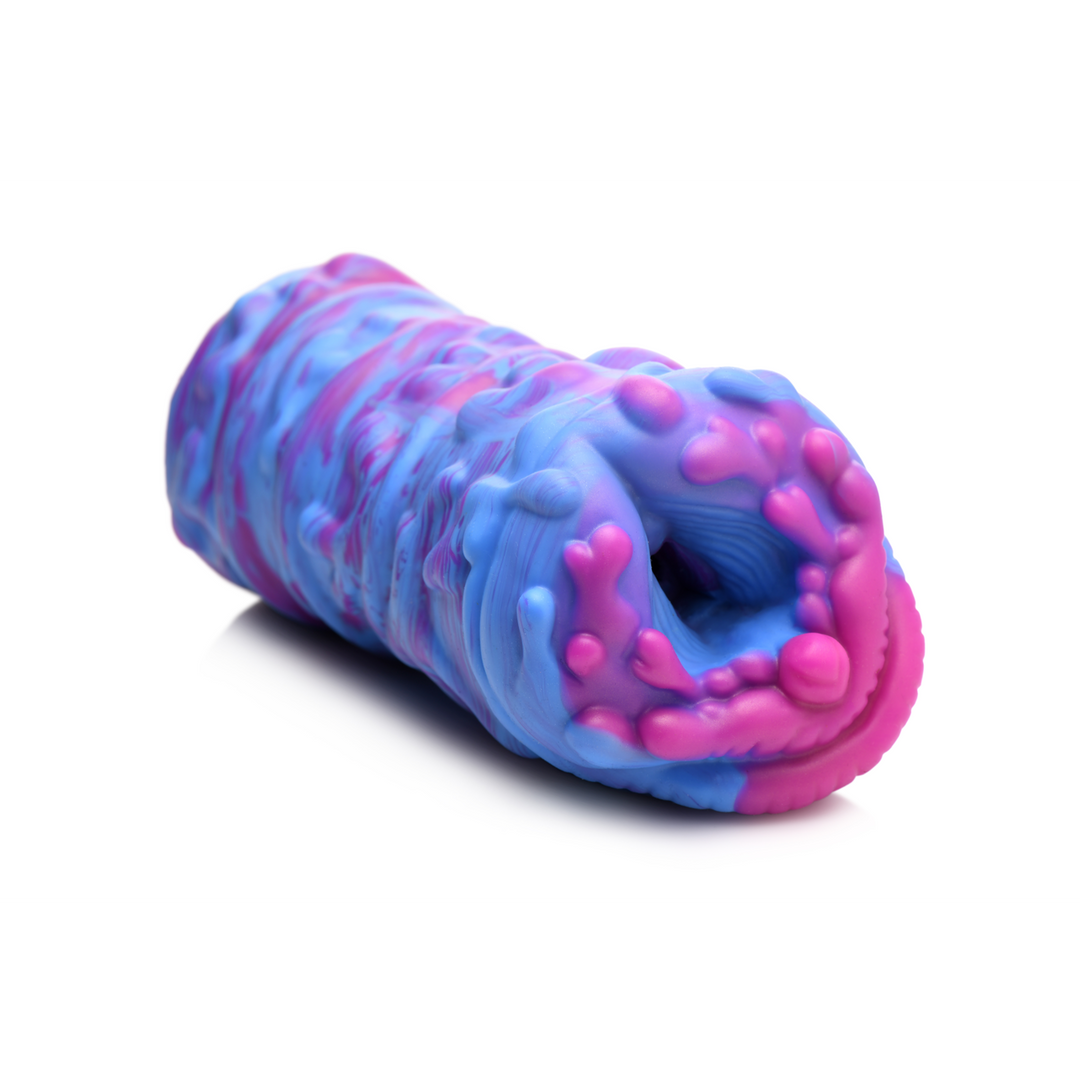 Masturbator Zyklon Alien-Vagina Silikon Violett 7,9 x Ø 7,9 cm