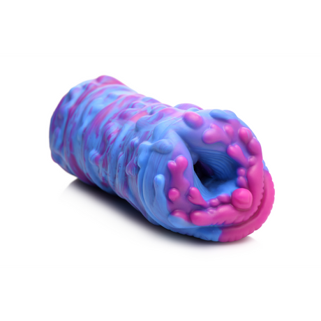 Masturbator Zyklon Alien-Vagina Silikon Violett 7,9 x Ø 7,9 cm