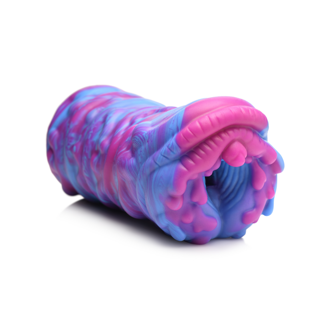 Masturbator Zyklon Alien-Vagina Silikon Violett 7,9 x Ø 7,9 cm