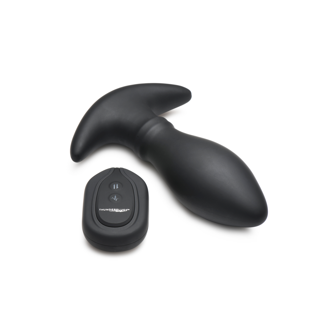 Analplug Rim Slide mit Gleitring Silikon Schwarz 11 x Ø 4,2 cm