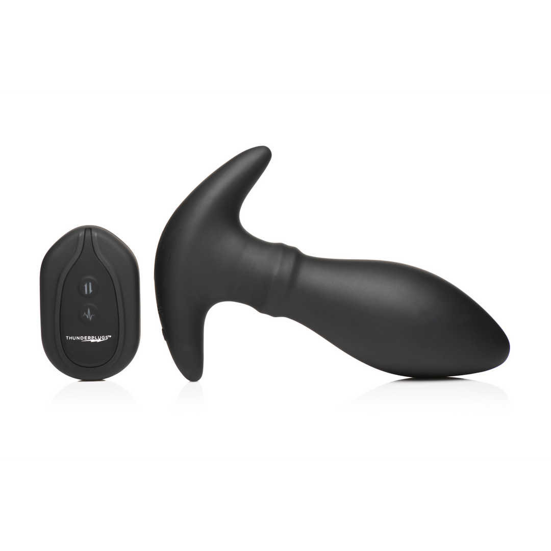Analplug Rim Slide mit Gleitring Silikon Schwarz 11 x Ø 4,2 cm