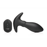 Analplug Rim Slide mit Gleitring Silikon Schwarz 11 x Ø 4,2 cm