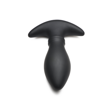 Analplug Rim Slide mit Gleitring Silikon Schwarz 11 x Ø 4,2 cm