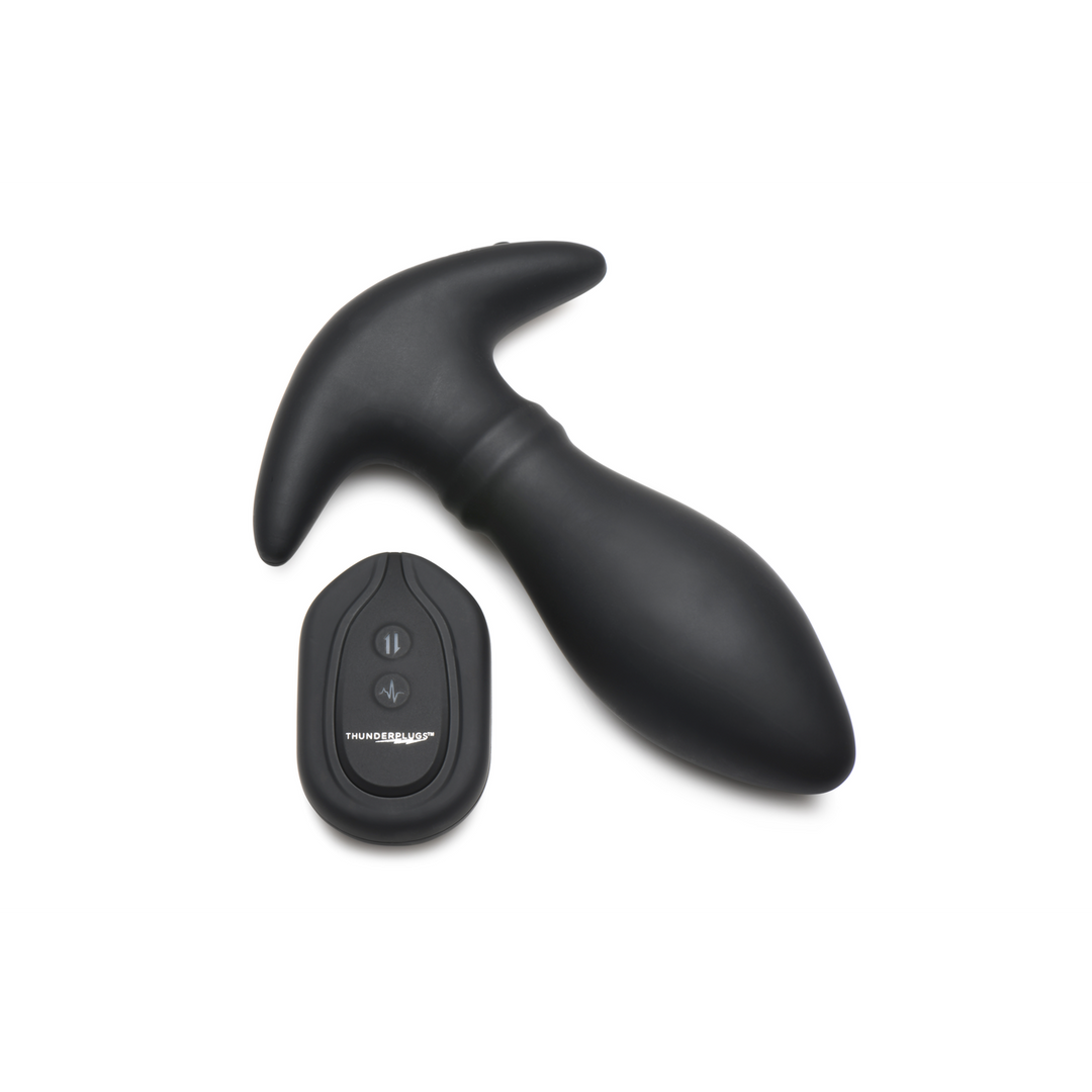 Analplug Rim Slide mit Gleitring Silikon Schwarz 11 x Ø 4,2 cm