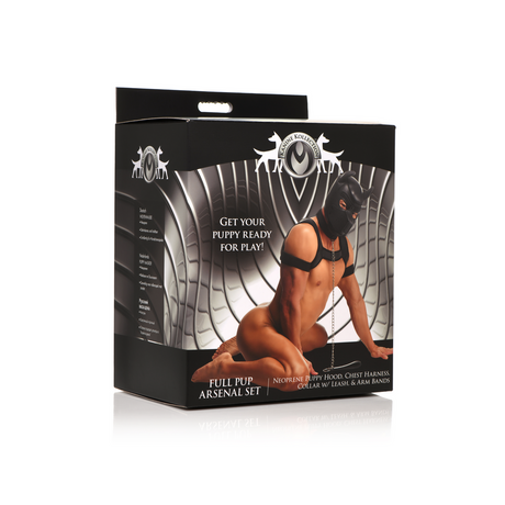 Puppy-Play-Set Arsenal Schwarz Einheitsgröße