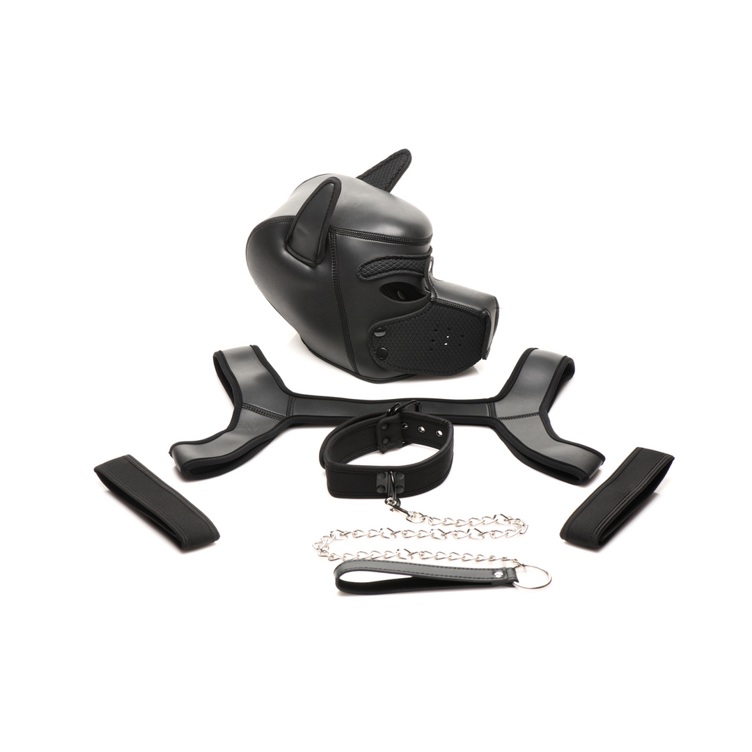 Puppy-Play-Set Arsenal Schwarz Einheitsgröße