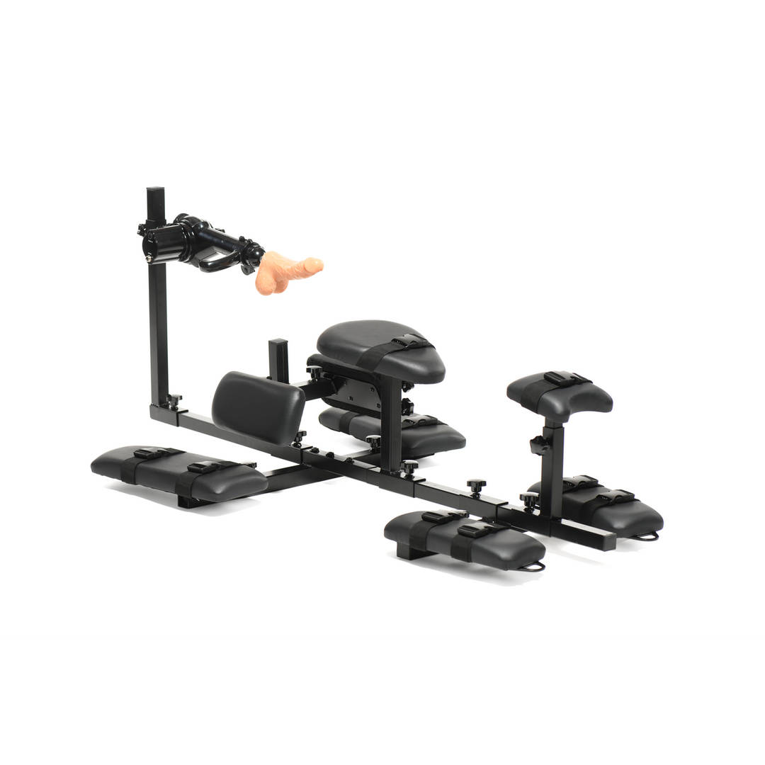 Pranger Subversion Deluxe mit Sexmaschine Schwarz 14 cm