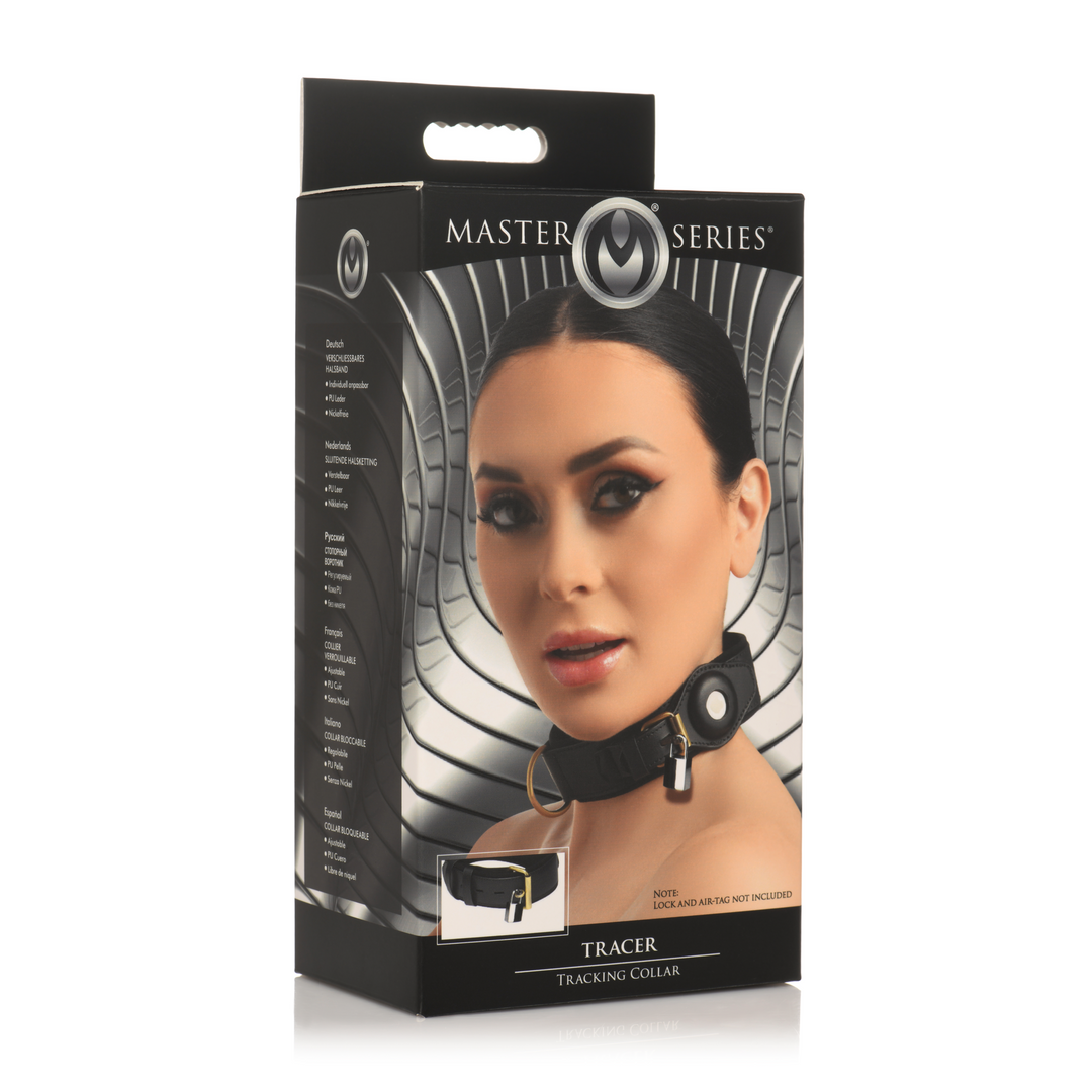 Halsband Tracer Schwarz 51,7 x Ø 2,4 cm