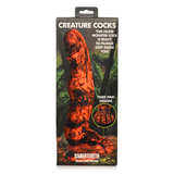 Dildo Sabretooth Silikon Orange 22,3 x Ø 5,8 cm