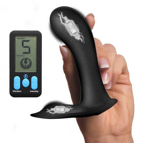 Panty-Vibrator E-Stim Pro G-Punkt Schwarz 10,2 x Ø 4,5 cm