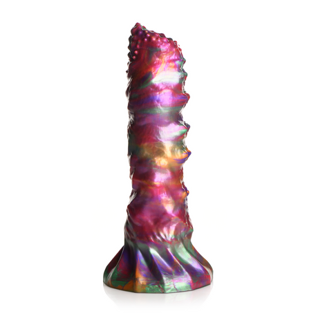 Dildo Larve Ovipositor mit Eiern Silikon Multicolor 19,3 x Ø 6,1 cm
