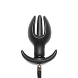 Analplug Bad Buoy Anker aufblasbar Silikon Schwarz 12,7 x Ø 4,6 cm