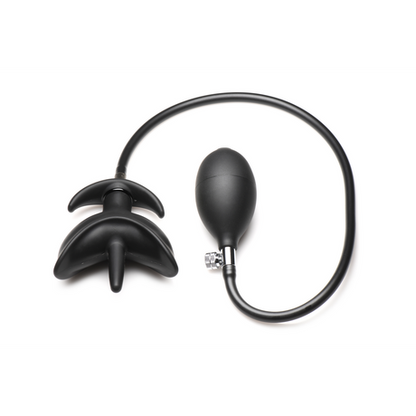 Analplug Bad Buoy Anker aufblasbar Silikon Schwarz 12,7 x Ø 4,6 cm
