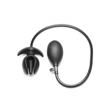 Analplug Bad Buoy Anker aufblasbar Silikon Schwarz 12,7 x Ø 4,6 cm