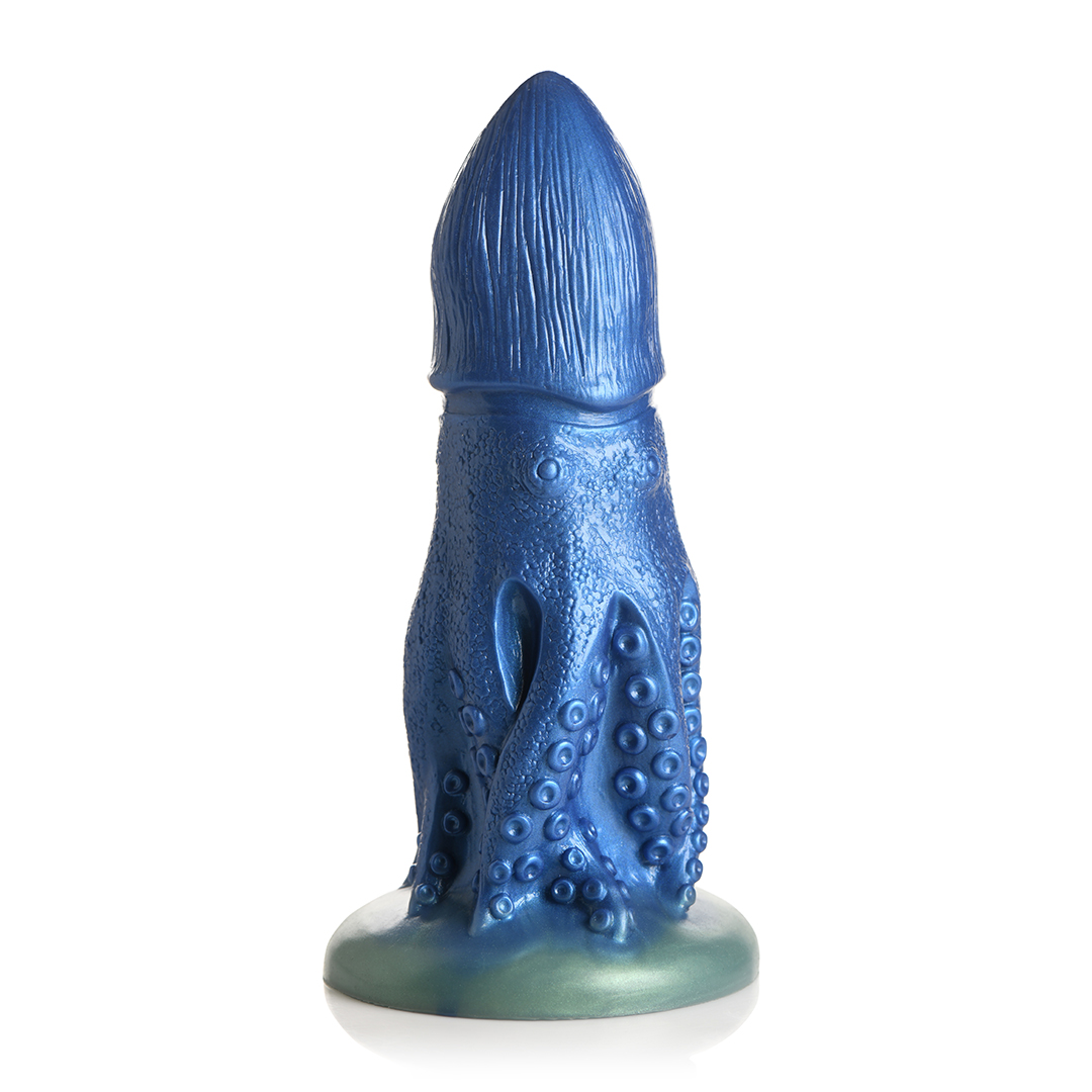 Dildo Cocktopus Oktopus Silikon Blau 19,1 x Ø 6,9 cm