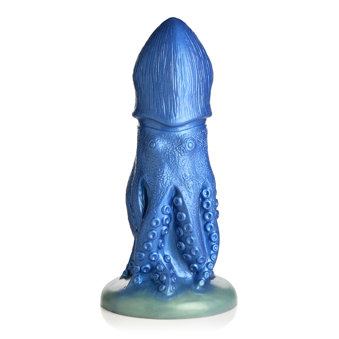Dildo Cocktopus Oktopus Silikon Blau 19,1 x Ø 6,9 cm