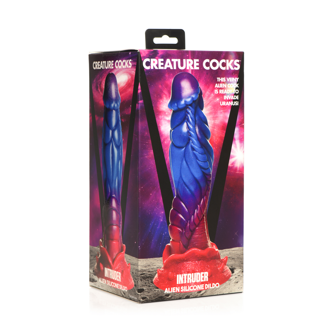 Dildo Eindringling Alien Silikon Violett 19,3 x Ø 10,1 cm