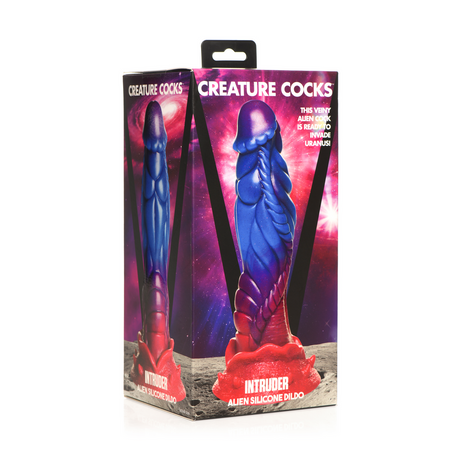 Dildo Eindringling Alien Silikon Violett 19,3 x Ø 10,1 cm