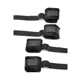 Fesselset für das Bett Schwarz 23 cm