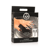 Sensation-Ringe Klaue 5 Stück Silber 7 x Ø 2 cm