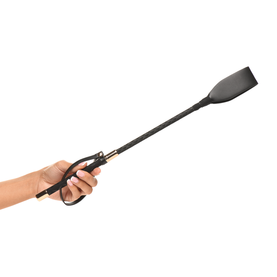 Reitpeitsche Schwarz
