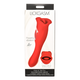 Vibrator Kiss and Tell Pro doppelendig Rot 11,4 x Ø 5,2 cm