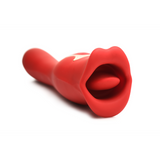 Vibrator Kiss and Tell Pro doppelendig Rot 11,4 x Ø 5,2 cm