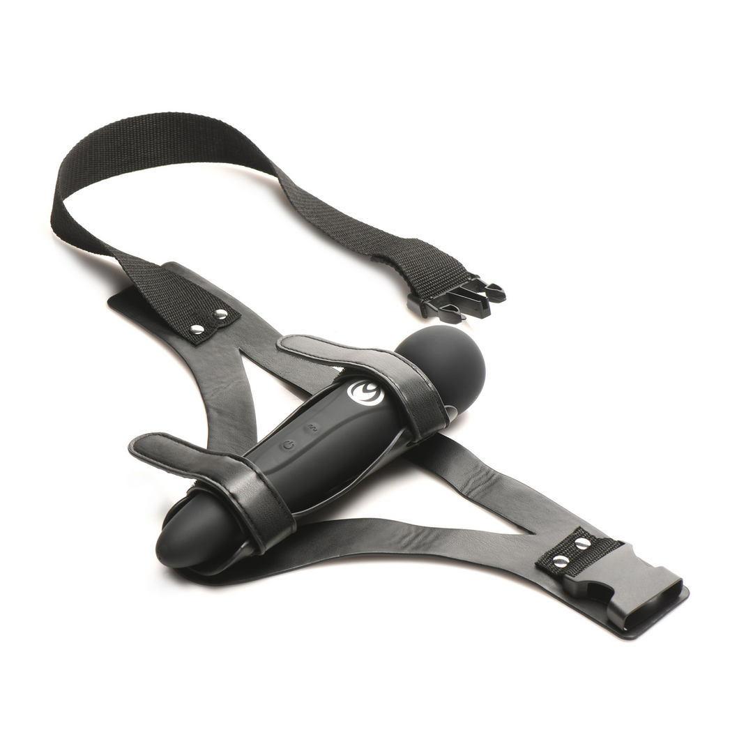 Oberschenkelgurt Thunder Strap für Massagestab Schwarz 40,5 cm