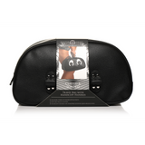 Handschellen-Reisetasche mit Griffen Schwarz 33 x Ø 17,8 cm