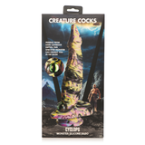 Dildo Cyclops Monster Silikon Multicolor 22,3 x Ø 6,1 cm
