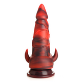 Dildo Horny Devil Dämon Silikon Rot 13,2 x Ø 9,1 cm