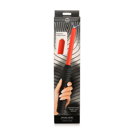 Massagestab Spark Rod Elektro Schwarz/Rot 37,8 cm
