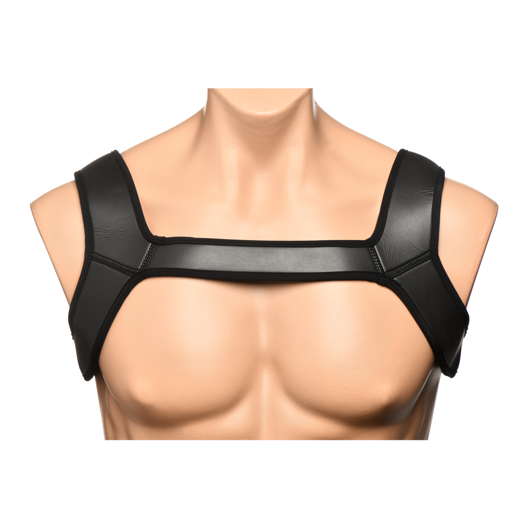 Puppy-Play-Set Neopren Schwarz Einheitsgröße