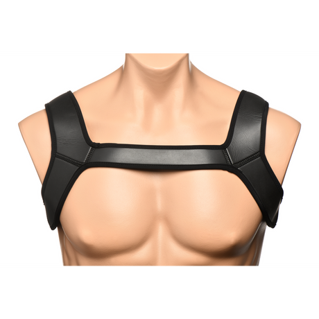 Puppy-Play-Set Neopren Schwarz Einheitsgröße