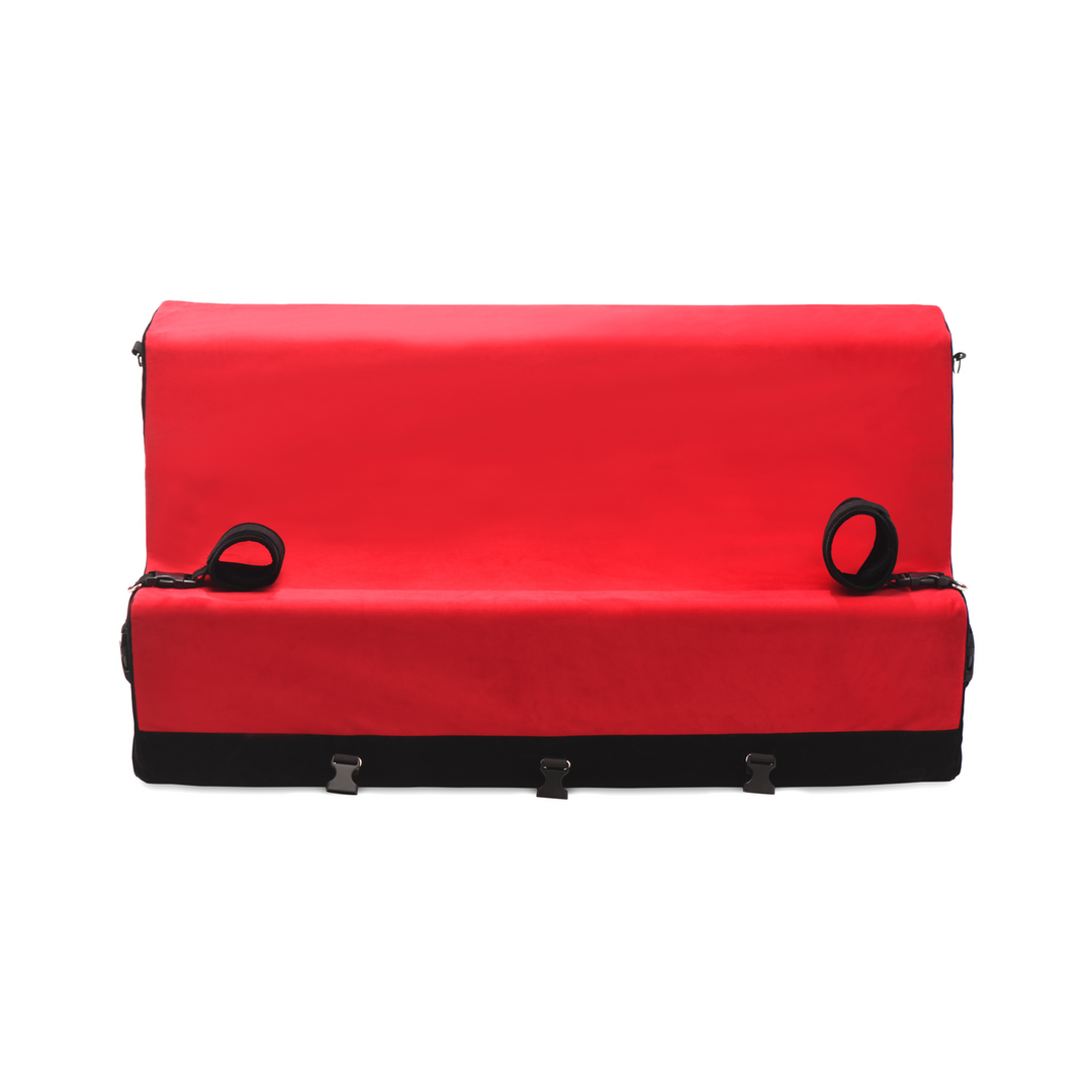 Liebesbank Rot 44,5 x Ø 91,4 cm