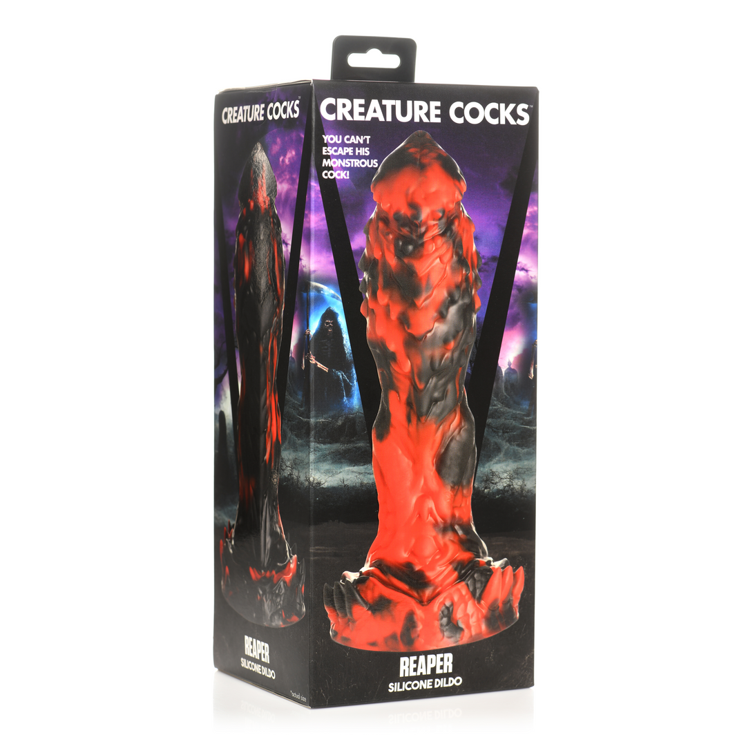 Dildo Grim Reaper Silikon Rot 20,3 x Ø 10,6 cm