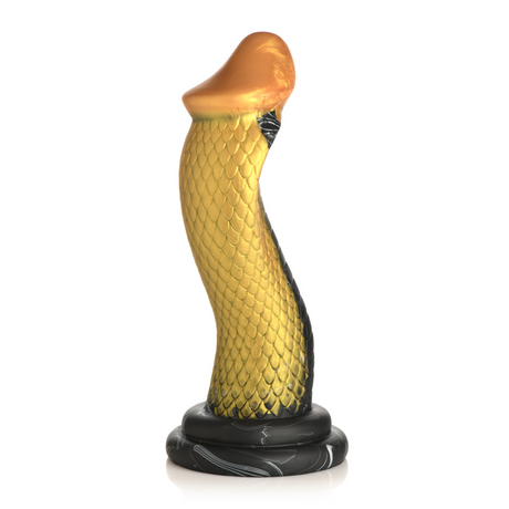 Dildo Schlange Silikon Gold 20,3 x Ø 6,3 cm