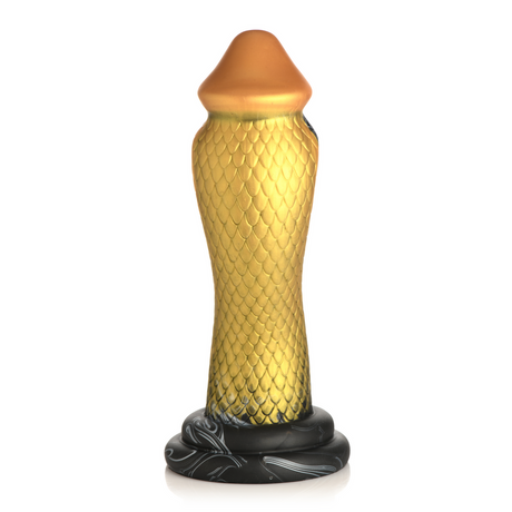 Dildo Schlange Silikon Gold 20,3 x Ø 6,3 cm