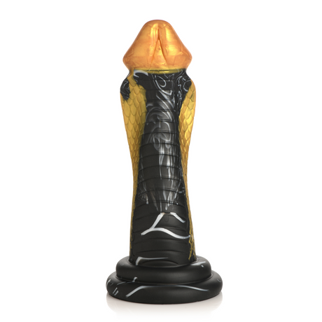 Dildo Schlange Silikon Gold 20,3 x Ø 6,3 cm