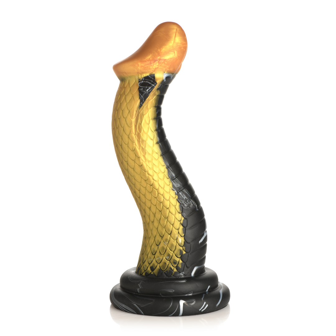 Dildo Schlange Silikon Gold 20,3 x Ø 6,3 cm