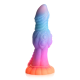 Dildo Alien-Kreatur nachtleuchtend Silikon Multicolor 19,6 x Ø 6,6 cm