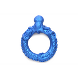 Penisring Poseidon Oktopus Silikon Blau 6,5 cm