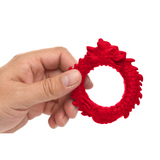 Penisring Aufstieg des Drachen Silikon Rot 7 cm