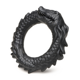 Penisring Kaiman Silikon Schwarz 7,6 cm